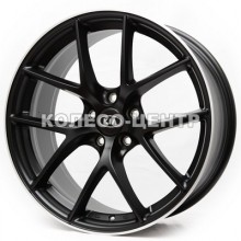 Replica Kia (R889) 8,5x19 5x114,3 ET35 DIA73,1 (satin black machined lip)