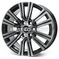 Replica Lexus (1754) 8,5x20 6x139,7 ET56 DIA95,1 (matt black)