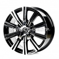 Replica Lexus (LX742) 8x18 5x150 ET60 DIA110,1 (black machined face)