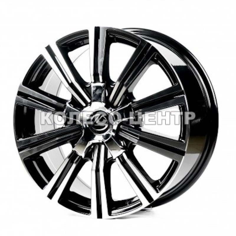 Replica Lexus (LX742) 8x18 5x150 ET60 DIA110,1 (black machined face) Колесо-Центр Запоріжжя