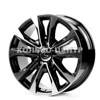 Replica Lexus (LX869) 8,5x20 5x150 ET60 DIA110,1 (black machined face)