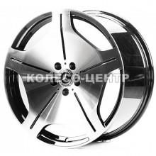 Replica Mercedes (MR035) 8,5x20 5x112 ET36 DIA66,6 (gloss black machined face)