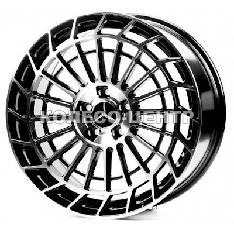 Replica Mercedes (MR0359) 8x19 5x112 ET45 DIA (gloss black) Колесо-Центр Запоріжжя