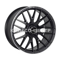 Replica Mercedes (MR1261) 8,5x19 5x112 ET38 DIA66,6 (satin black lip polished)