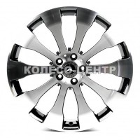Replica Mercedes (MR1289) 8,5x20 5x112 ET62 DIA66,6 (gloss black machined face)