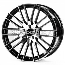 Replica Mercedes (MR143) 8,5x19 5x112 ET35,5 DIA66,6 (gloss black machined face)