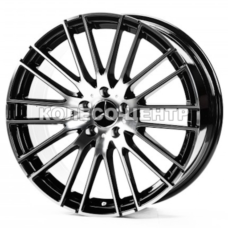 Replica Mercedes (MR143) 8,5x19 5x112 ET35,5 DIA66,6 (gloss black machined face) Колесо-Центр Запоріжжя