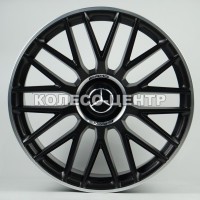 Replica Mercedes (MR2110281) 9,5x20 5x112 ET41 DIA66,6 (satin black lip polished)