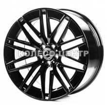 Replica Mercedes (MR21844) 10x21 5x112 ET51 DIA66,6 (gloss black)
