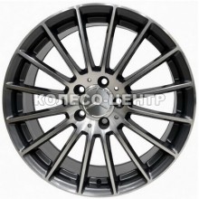 Replica Mercedes (MR248) 8x18 5x112 ET43 DIA66,6 (gun metal machined face)