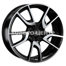 Replica Mercedes (MR256) 8x18 5x112 ET37 DIA66,6 (black machined face)