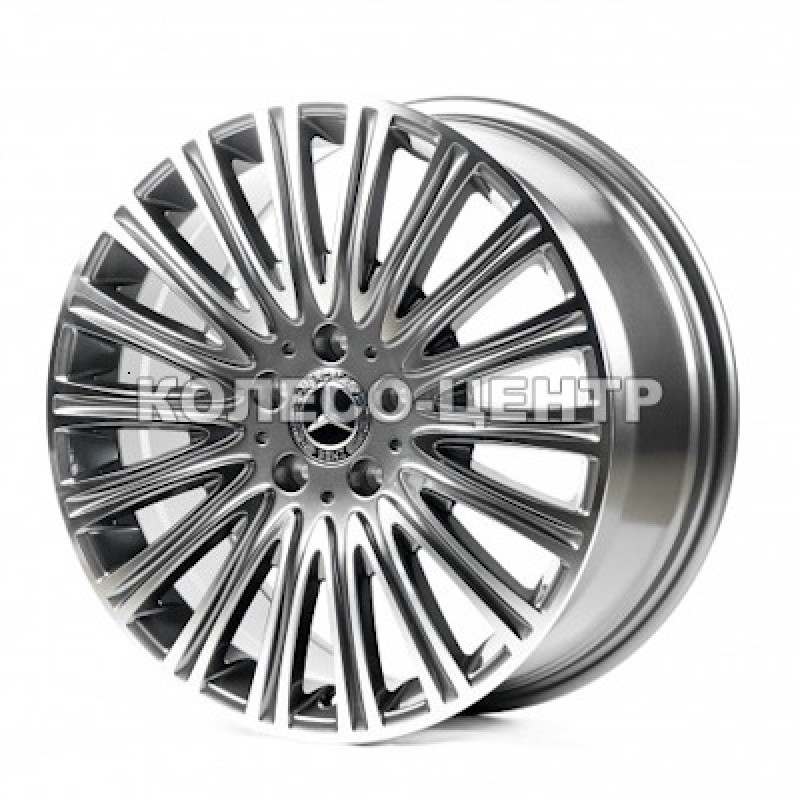Replica Mercedes (MR3011) 8x18 5x112 ET43 DIA66,6 (gun metal machined face) Колесо-Центр Запоріжжя