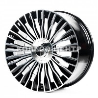 Replica Mercedes (MR3152) 8,5x19 5x112 ET36 DIA66,6 (black machined face)