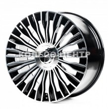 Replica Mercedes (MR3152) 8,5x19 5x112 ET36 DIA66,6 (black machined face)