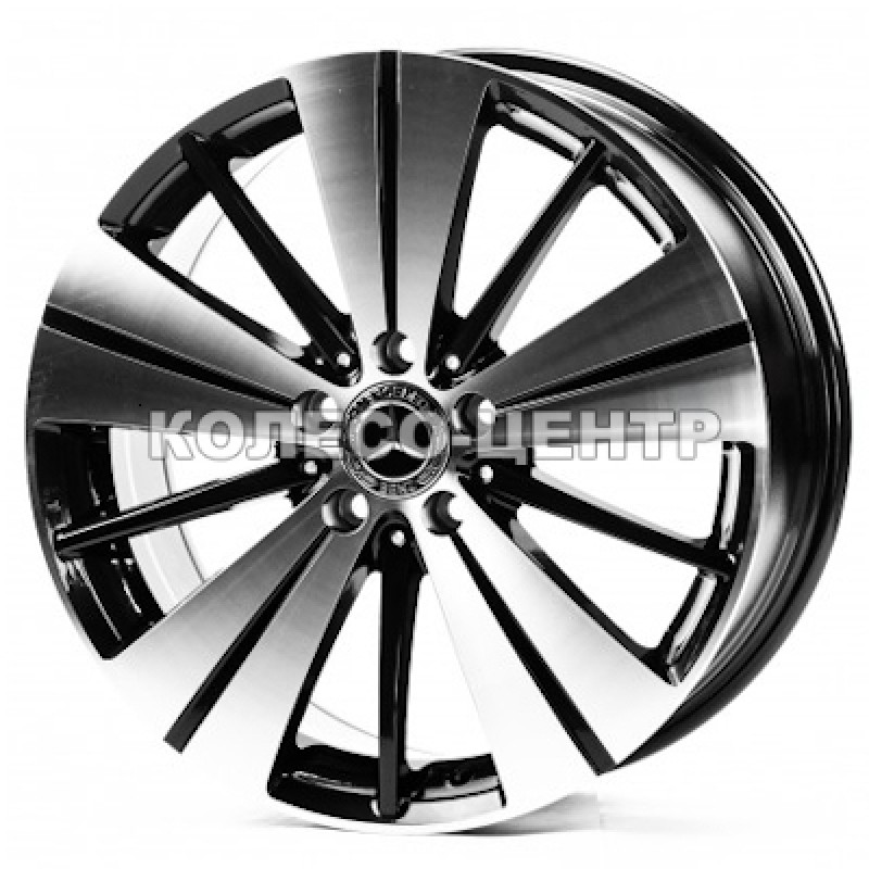 Replica Mercedes (MR3298) 7,5x18 5x112 ET52 DIA66,6 (black machined face) Колесо-Центр Запоріжжя