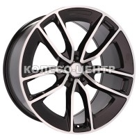 Replica Mercedes (MR3489) 11,5x22 5x112 ET53 DIA66,6 (gloss black machined face)