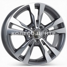Replica Mercedes (MR505) 7,5x18 5x112 ET52 DIA66,6 (gun metal machined face)