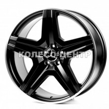 Replica Mercedes (MR5126) 10x20 5x130 ET50 DIA84,1 (semi matt black machined lip) Колесо-Центр Запорожье