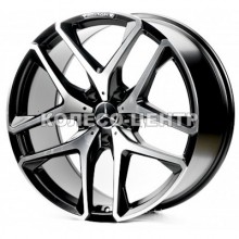 Replica Mercedes (MR5528) 10x21 5x130 ET33 DIA84,1 (satin black machined face)