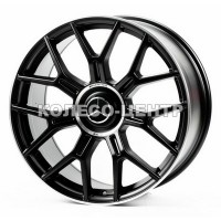 Replica Mercedes (MR606) 8,5x20 5x112 ET35 DIA66,6 (satin black machined lip)