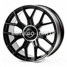 Replica Mercedes (MR606) 8,5x20 5x112 ET35 DIA66,6 (satin black machined lip)