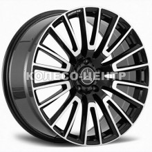 Replica Mercedes (MR8131) 11,5x22 5x112 ET45 DIA66,6 (black machined face)