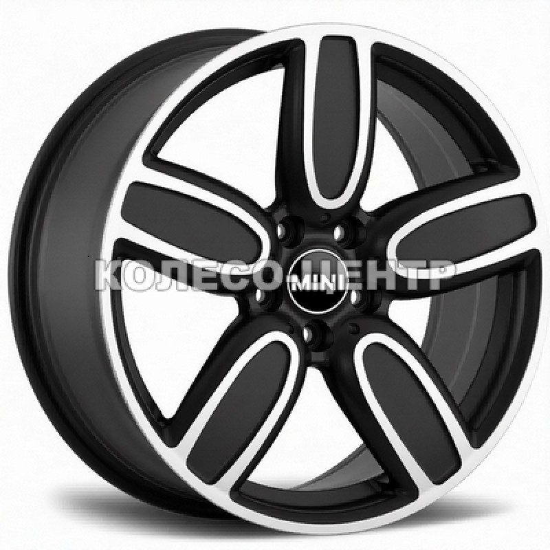 Replica Mini (7213) 7,5x18 5x112 ET45 DIA66,6 (matte black machined face) Колесо-Центр Запоріжжя