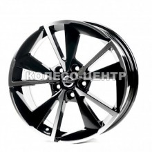 Replica Nissan (NS1982) 7,5x18 5x114,3 ET45 DIA66,1 (gloss black machined face)