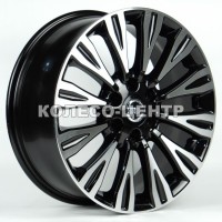 Replica Nissan (NS2048) 8x20 6x139,7 ET35 DIA77,8 (gloss black machined face)