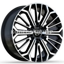 Replica Nissan (NS3296) 8,5x20 6x139,7 ET45 DIA78,1 (black machined)