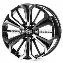 Replica Nissan (NS901) 8x20 6x139,7 ET35 DIA77,8 (black machined face)