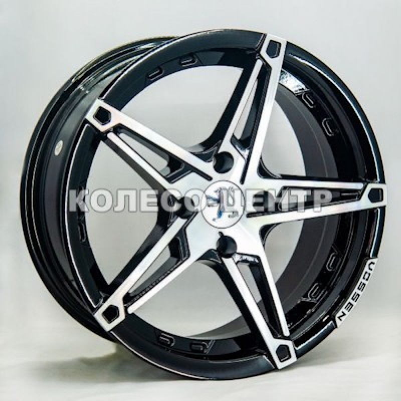 Replica Peugeot (GT-H135) 7x16 4x108 ET25 DIA65,1 (MB) Колесо-Центр Запоріжжя