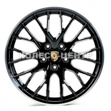 Replica Porsche (PR3083) 11,5x20 5x130 ET69 DIA71,6 (gloss black machined lip) Колесо-Центр Запорожье