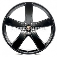 Replica Porsche (PR5486) 10x21 5x112 ET19 DIA66,6 (satin black lip polished)