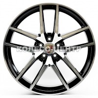 Replica Porsche (PR590) 9x20 5x112 ET26 DIA66,6 (gloss black machined face)
