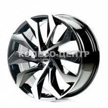 Replica Skoda (SK1139) 8x19 5x112 ET40 DIA57,1 (black machined face)
