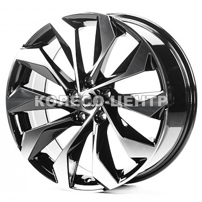Replica Skoda (SK18931) 7,5x18 5x112 ET38 DIA57,1 (gloss black machined face) Колесо-Центр Запоріжжя