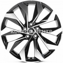 Replica Skoda (SK19931) 8x19 5x112 ET38 DIA57,1 (gloss black machined face)