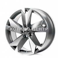 Replica Skoda (SK5625) 7,5x18 5x112 ET43 DIA57,1 (grey machined face)