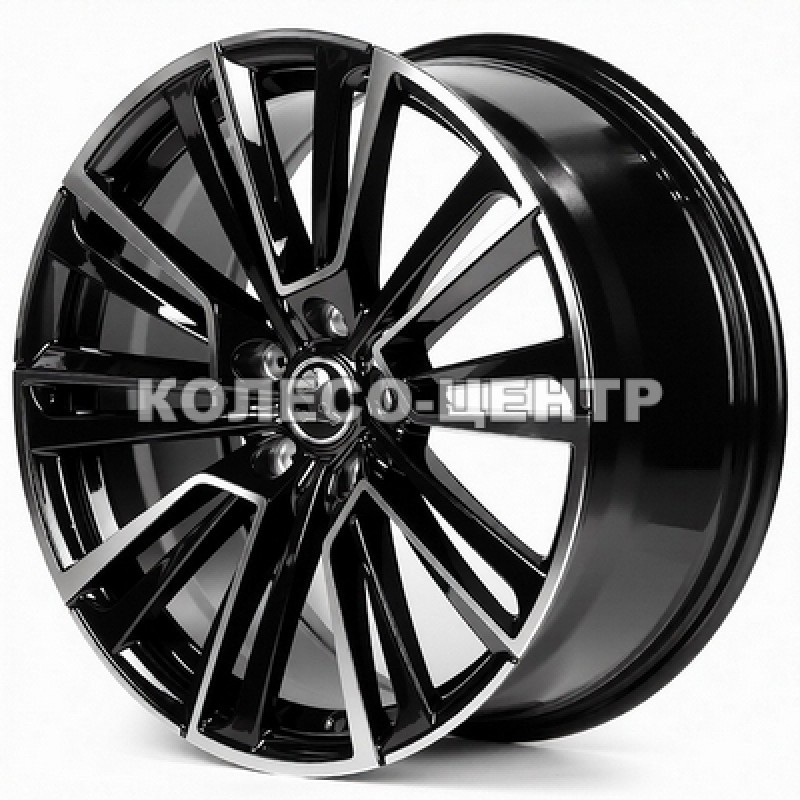 Replica Skoda (SK6213) 8x19 5x112 ET45 DIA57,1 (black machined face) Колесо-Центр Запоріжжя