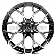 Replica Smart (449) 7,5x17 4x100 ET25 DIA60,1 (gloss black machined face) Колесо-Центр Запорожье