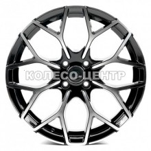 Replica Smart (SM1449) 7,5x17 4x100 ET25 DIA60,1 (gloss black machined face) Колесо-Центр Запорожье