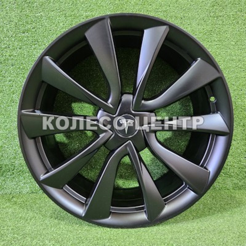 Replica Tesla (2112) 8,5x20 5x114,3 ET35 DIA64,1 (satin black) Колесо-Центр Запоріжжя