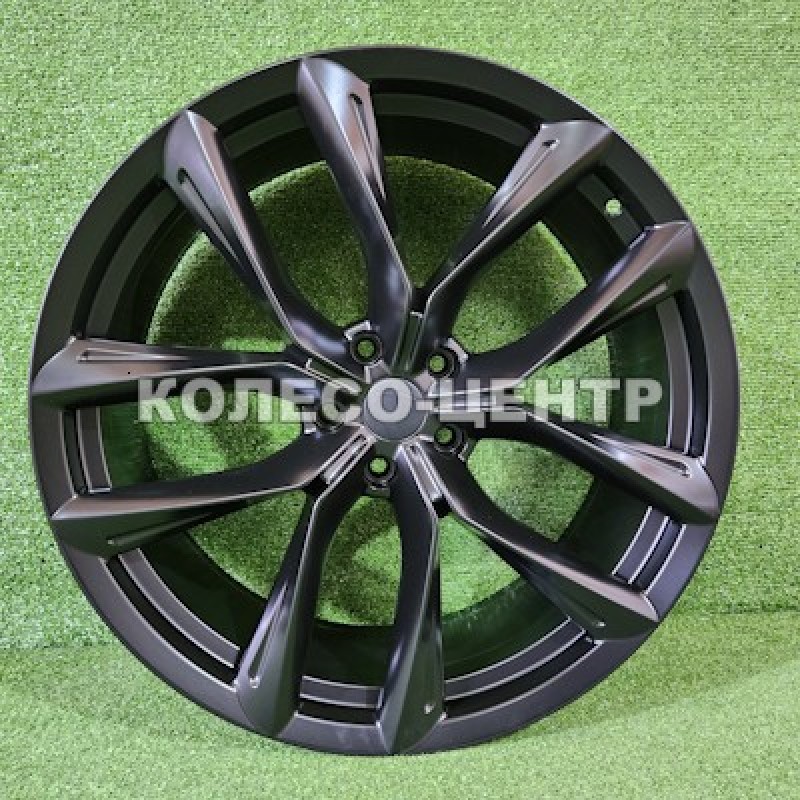 Replica Tesla (2114) 9x22 5x120 ET35 DIA64,1 (satin black) Колесо-Центр Запоріжжя