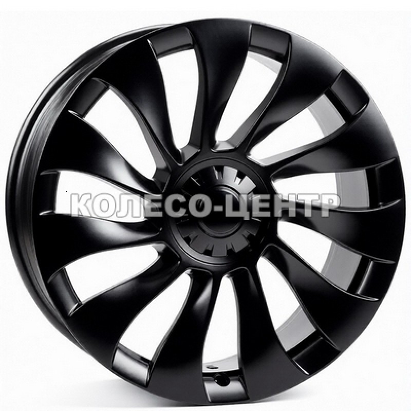 Replica Tesla (TES2119) 10,5x21 5x114,3 ET48 DIA64,1 (satin black) Колесо-Центр Запоріжжя