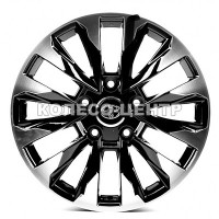Replica Toyota (8801) 8,5x20 5x150 ET58 DIA110,1 (black machined face)