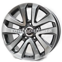 Replica Toyota (R363B) 8,5x20 5x150 ET58 DIA110,1 (dark gun metal machined face)