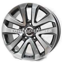 Replica Toyota (R363B) 8,5x20 5x150 ET58 DIA110,1 (dark gun metal machined face)