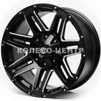 Replica Toyota (RX615) 9x18 6x139,7 ET0 DIA110,1 (matt black milling spokes)