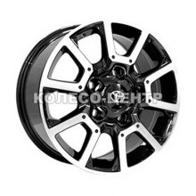 Replica Toyota (TY1380TRD) 8,5x20 5x150 ET55 DIA110,5 (BKF)